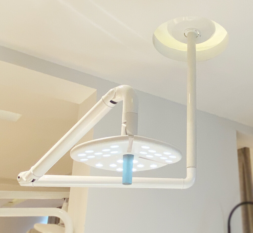 36W LED Dental ENT Surgery Shadowless Examination Light Ceiling Mouted Type US