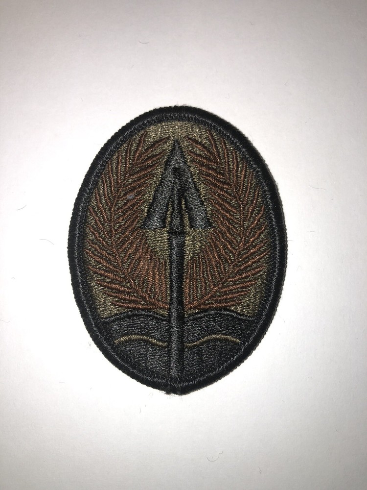 Multinational Forces - Iraq Subdued U.S. Army Shoulder Patch Insignia