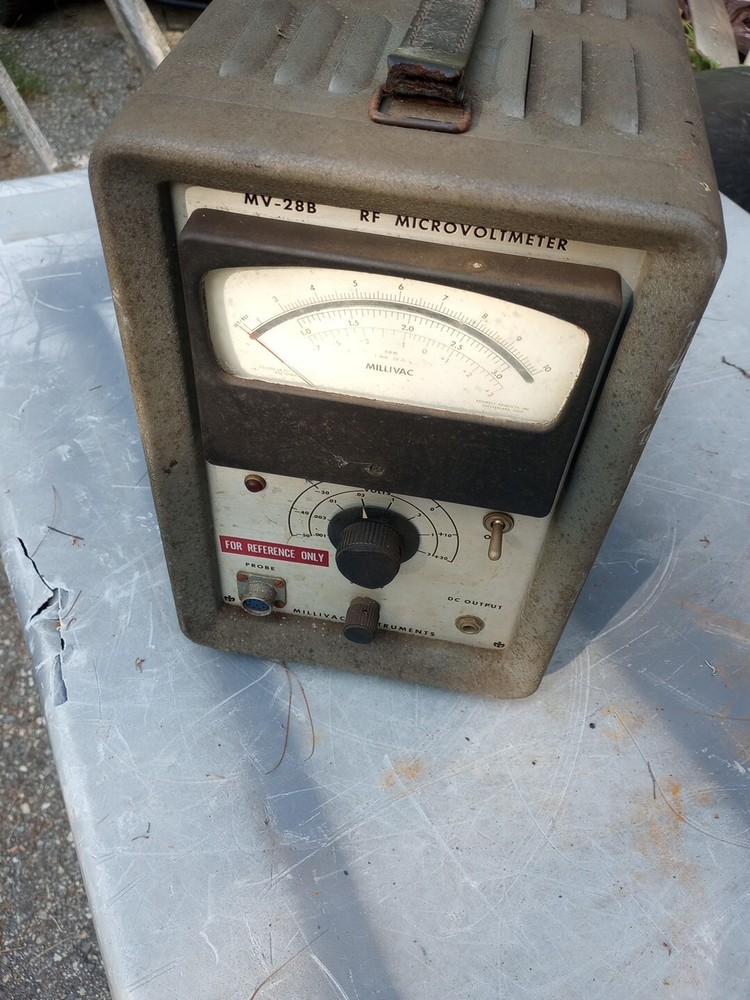 Millivac Mv-28b Micro voltmeter