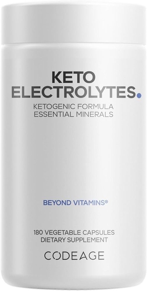 Codea Keto Electrolytes Supplement – Vegan Electrolyte Tablets w