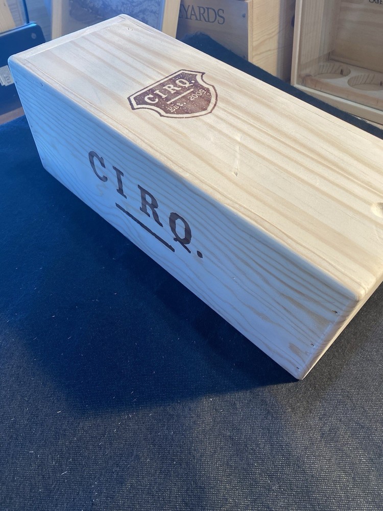 wooden wine box