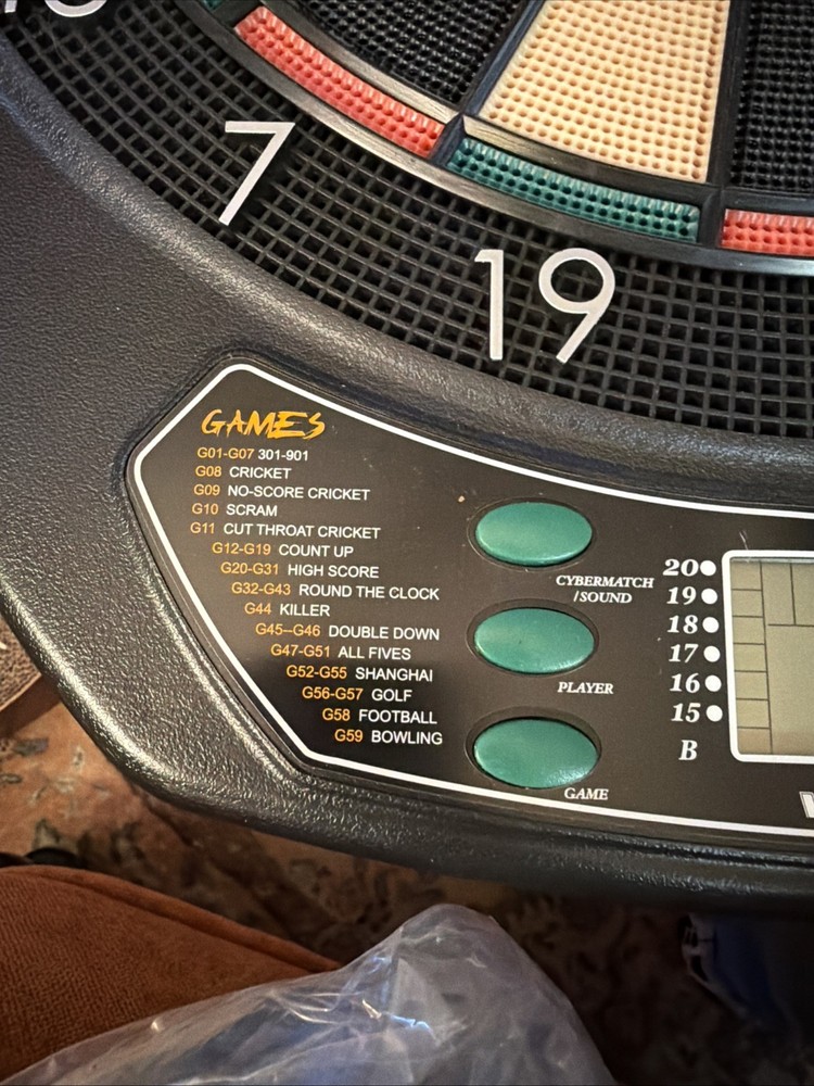 Winmau Win.max Electronic Dartboard MRSP 217.