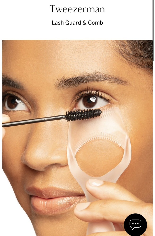 NIB Tweezerman lash guard & comb