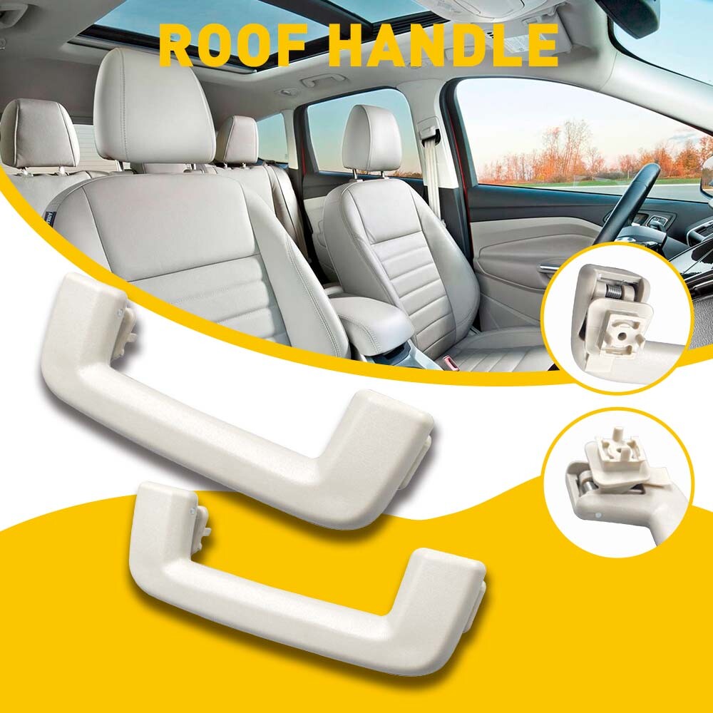 2x For 2013-2019 Ford Escape Front Left & Rigtht Interior Roof Pull Grab Handle