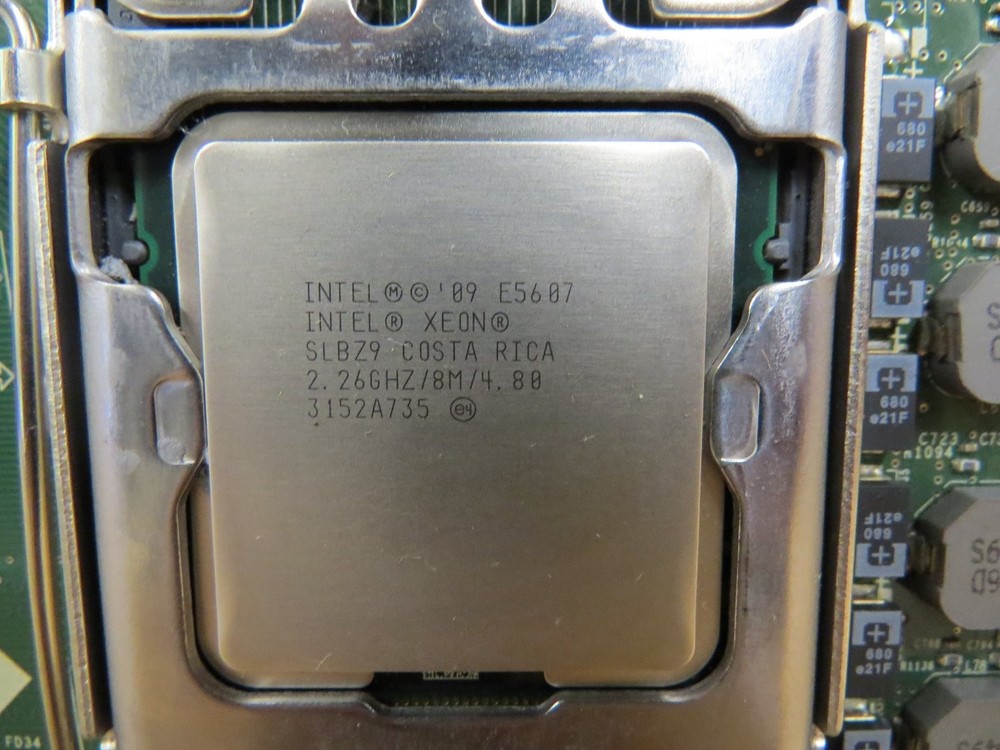 Dell 0H19HD Server Motherboard Dual Intel Xeon E5607 CPU Combo TESTED