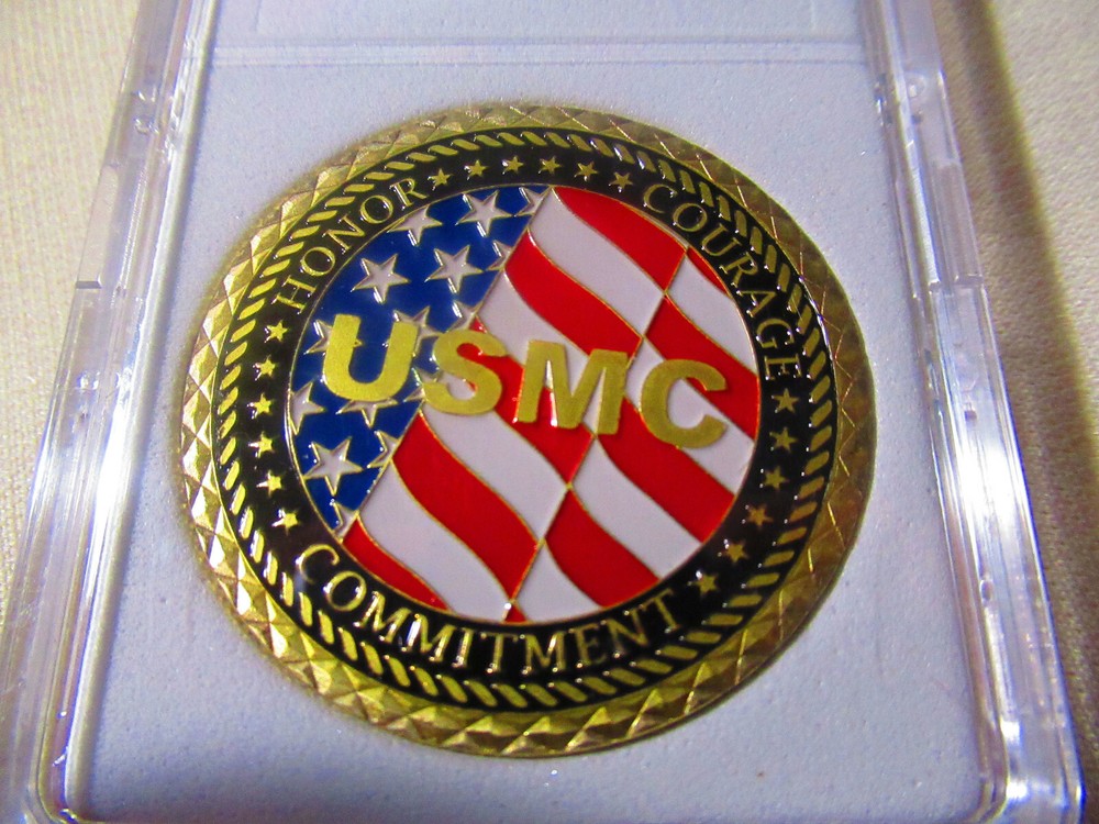 US MARINE CORPS VETERAN Challenge Coin