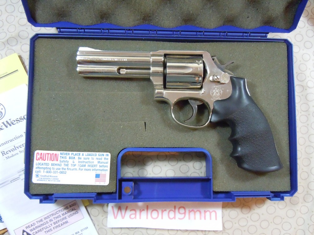 SMITH & WESSON MODEL 638 FACTORY HARD CASE + MANUAL - 60619.