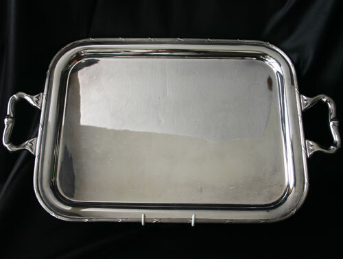 TOLEDO Silverplate Oblong Serving Tray Argentina