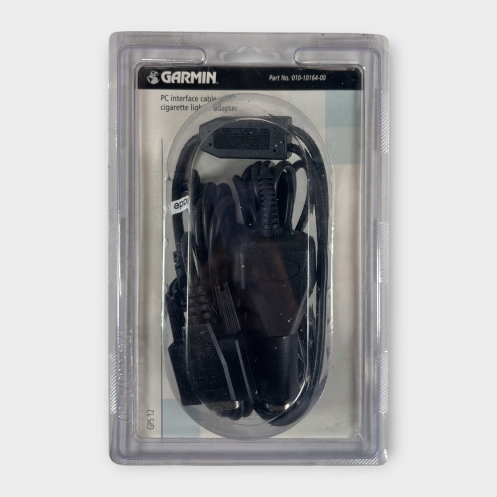Garmin 010-10164-00 PC Interface Cable with Cigarette Lighter Adapter