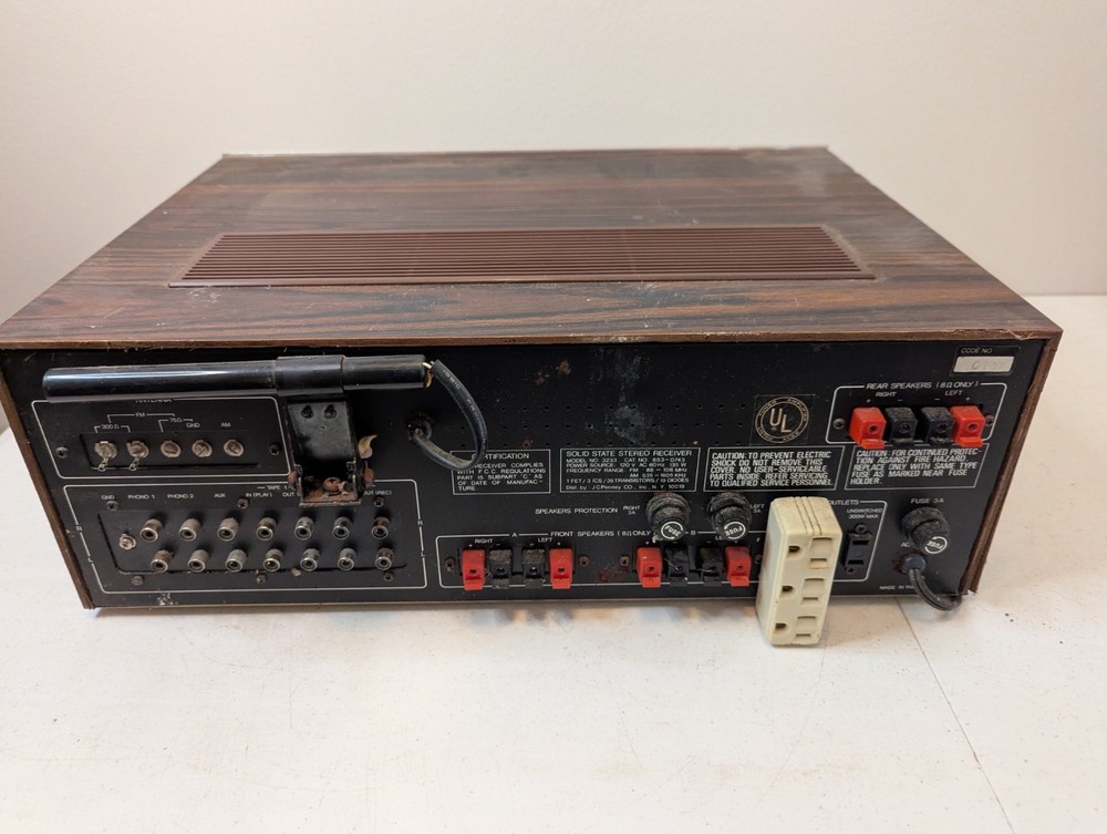 MCS Modular Component Systems 3233 Vintage Stereo Receiver AM/FM Tuner