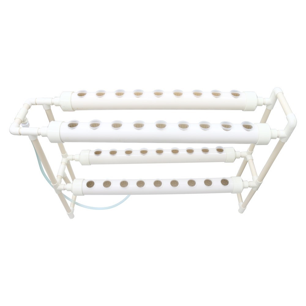 Hydroponic 36 Plant Site Grow Kit Vegetables Grow System Two Layers Two Rows
