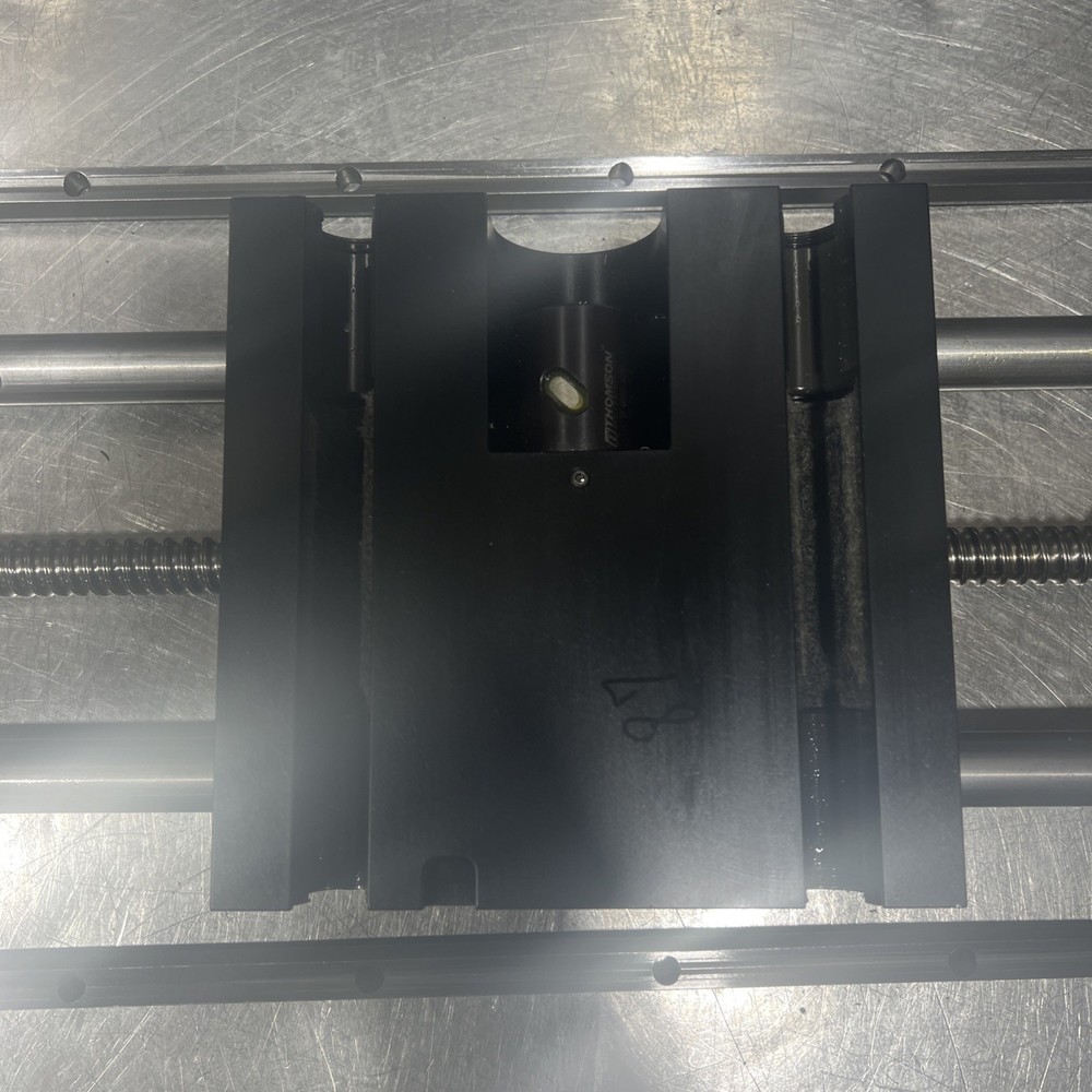 Intelitek Prolight Turning Center Linear Rail Axis Assembly. Used Surplus