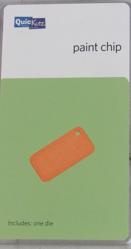 QuicKutz Paint Chip 2x2, 1 Cutting Die Set RS-0496