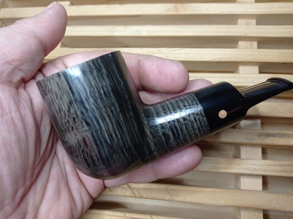 pipe Moretti Stubby Chubby natural Morta Smooth handmade stem acrylic 36 oz.2,6