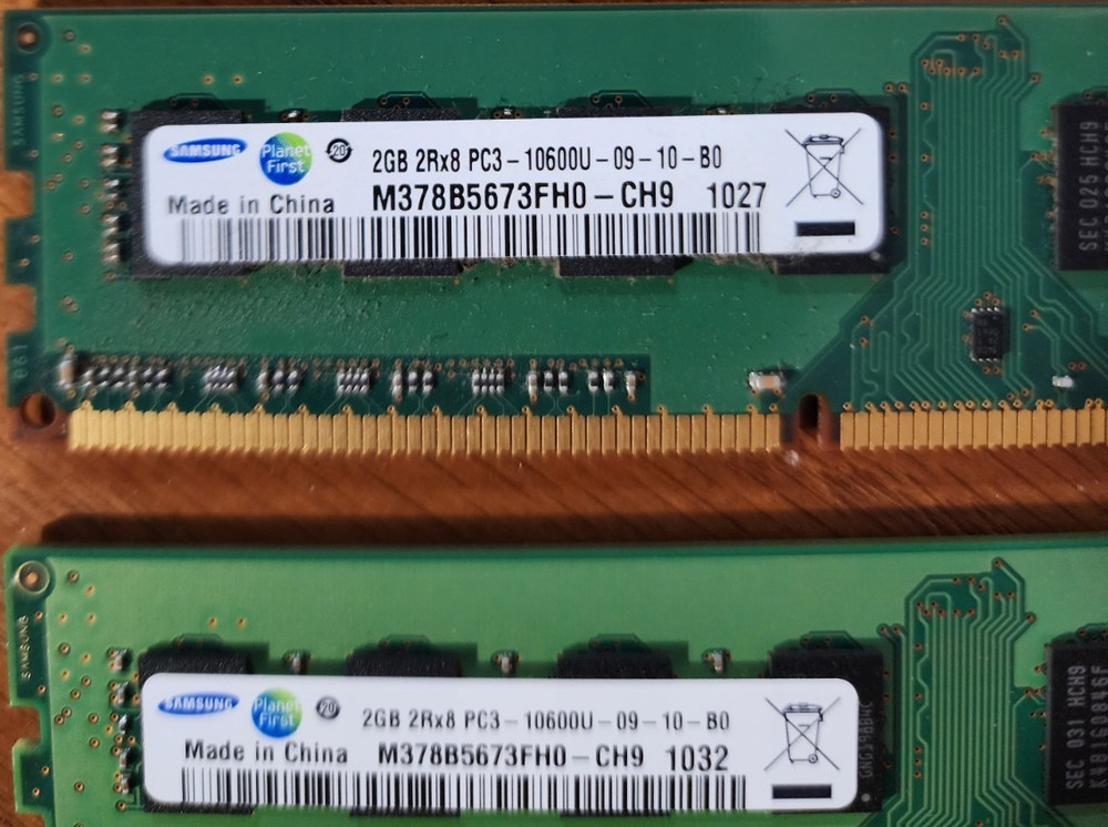 Samsung DDR3 DIMM 240-Pin RAM
