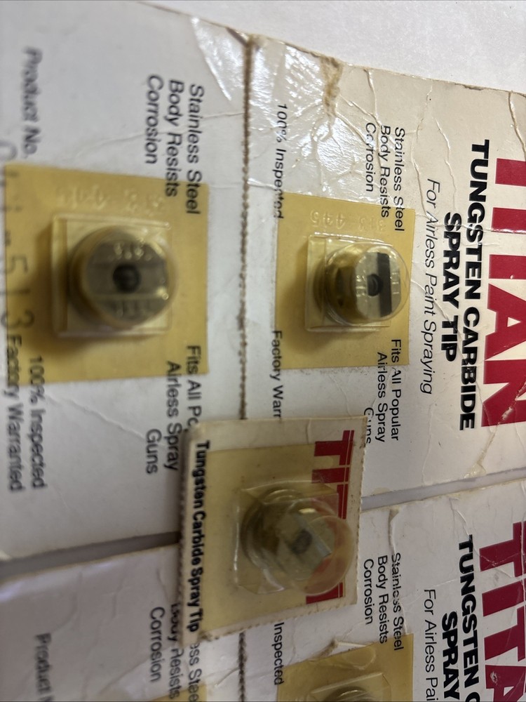 5 Titan 002-513 FLAT TIP TTI New