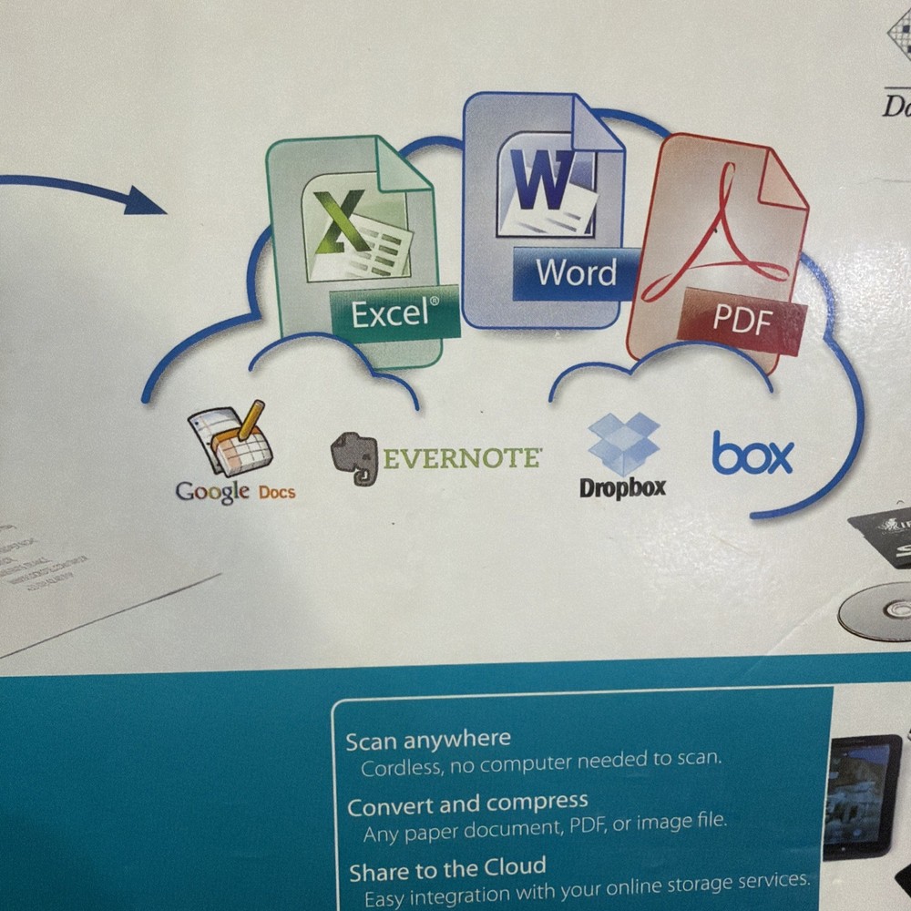 IRIScan Anywhere 3 Mobile Scanning Solution Office Paperless Scanner Cordless