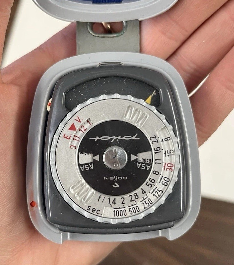 Vintage Gossen Pilot Exposure Light Meter with Case