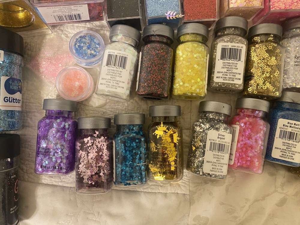 Craft Glitter/ Sticker Lot