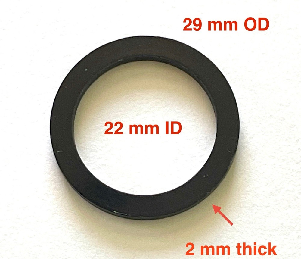 D Ring Shackle Isolators Kit 3/4 Blue