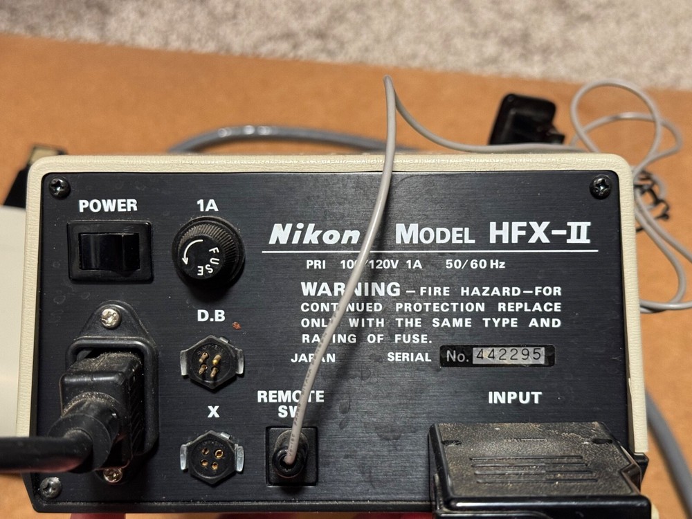 Nikon HFX Automated Microscope Camera System - See Photos and Video