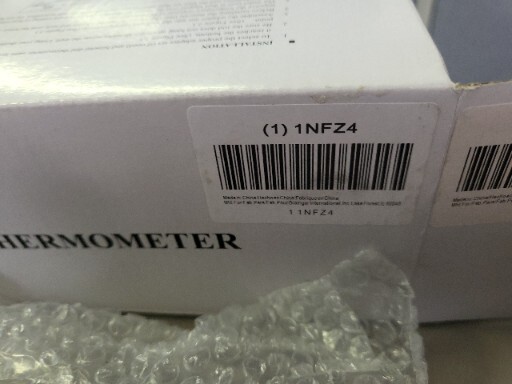 Analog Dial BIMETAL Thermometer, 1NFZ4