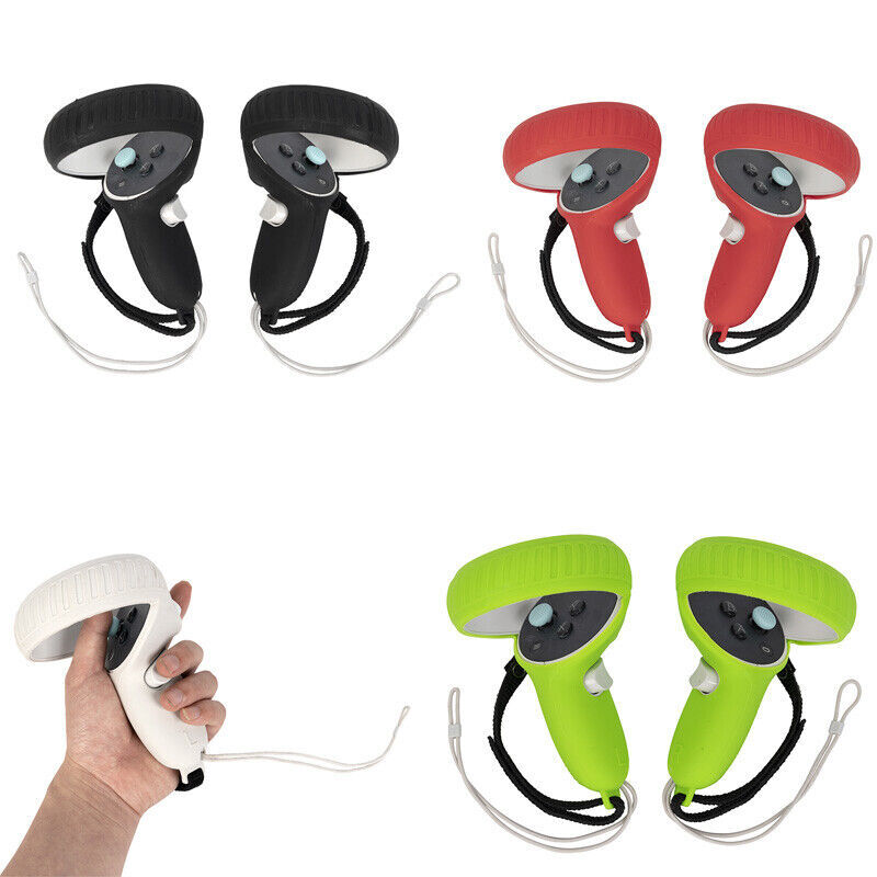 4 colors Silicone VR Handle Grip Protective Cover For Oculus Quest 2 controller