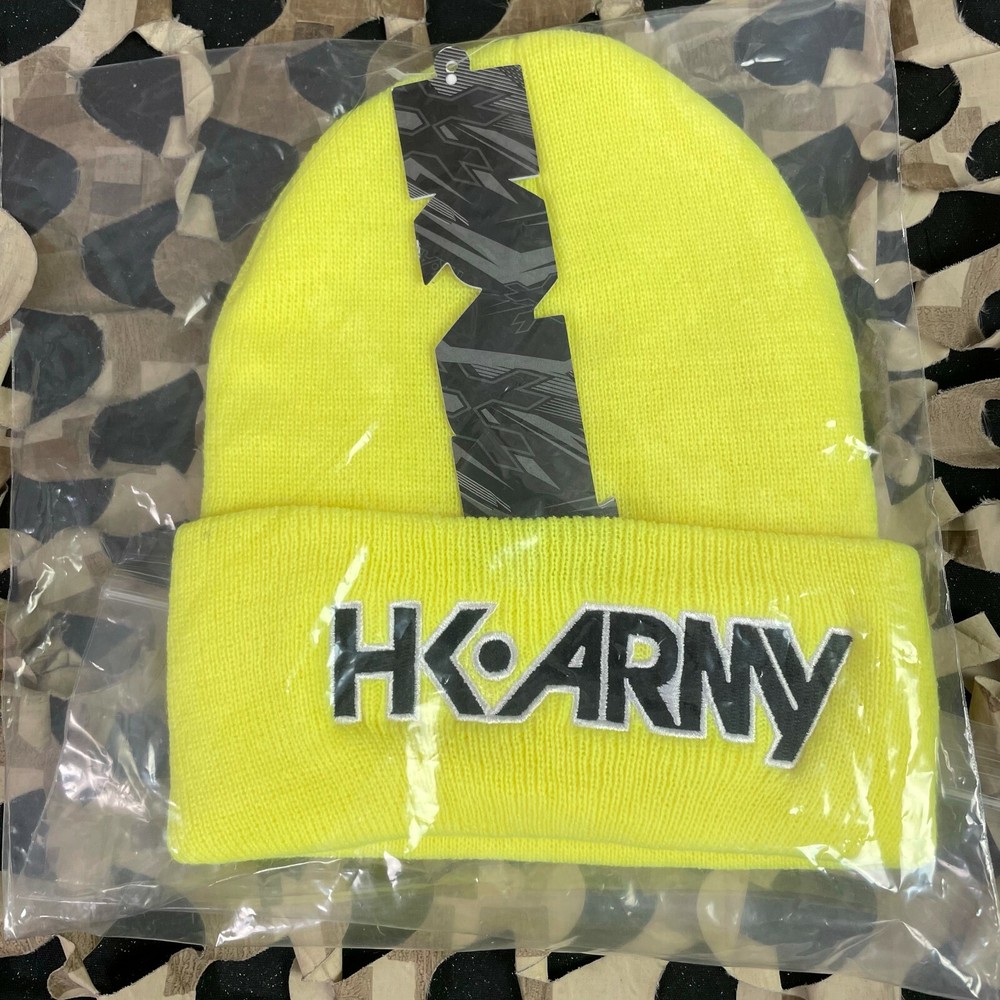 NEW HK Army Beanie - Yellow