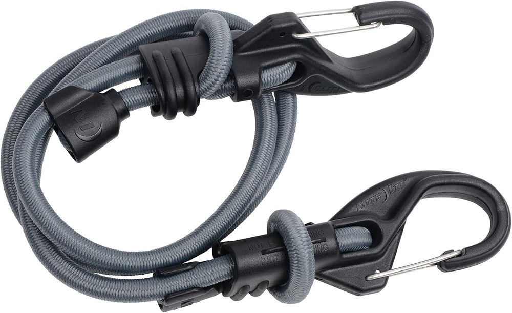 Nite Ize KnotBone 10-48 inches Adjustable Bungee #9 (4 Pack)