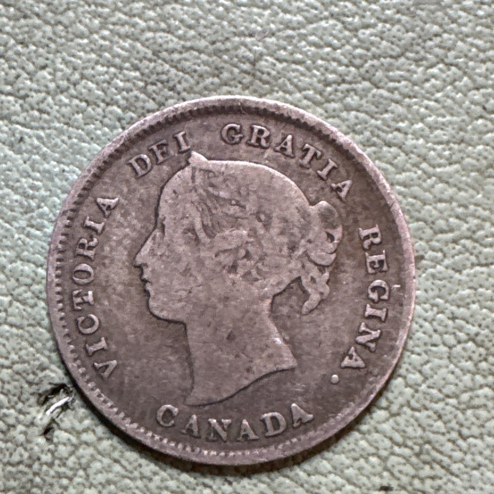 Canada 5 Cents 1893 Silver Coin KM#2