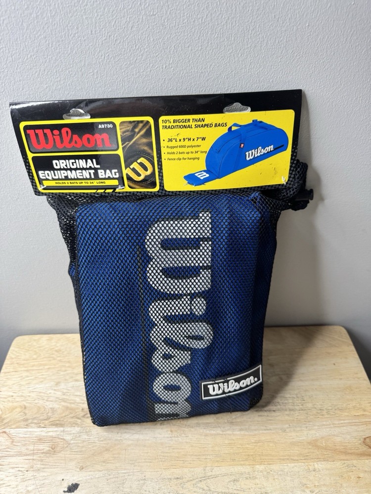 Wilson Original Baseball Bag A9730 Blue