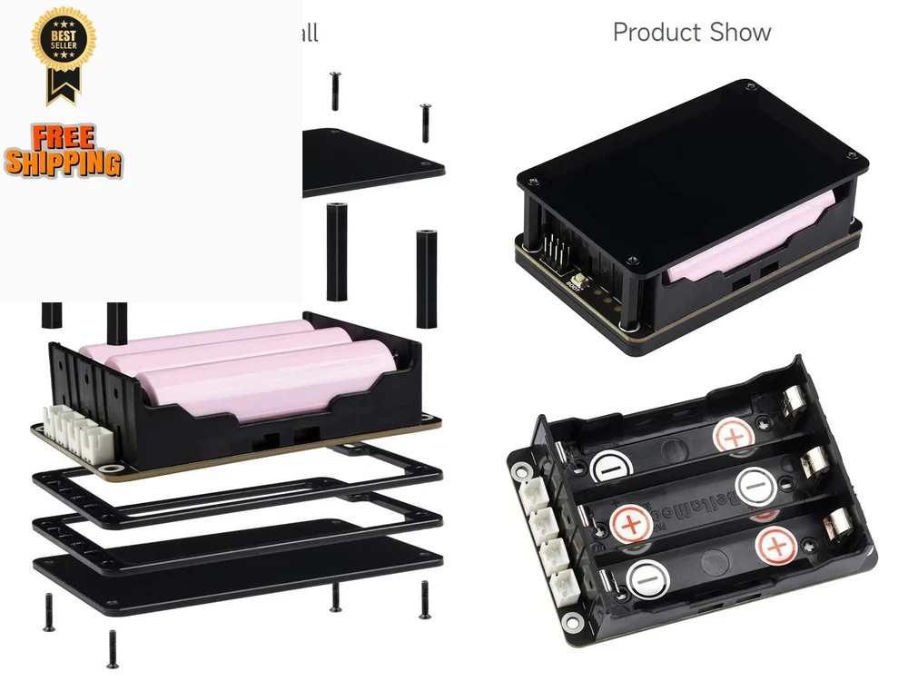 Waveshare Uninterruptible Power Supply (UPS) Module, UPS Module 3S (EN)