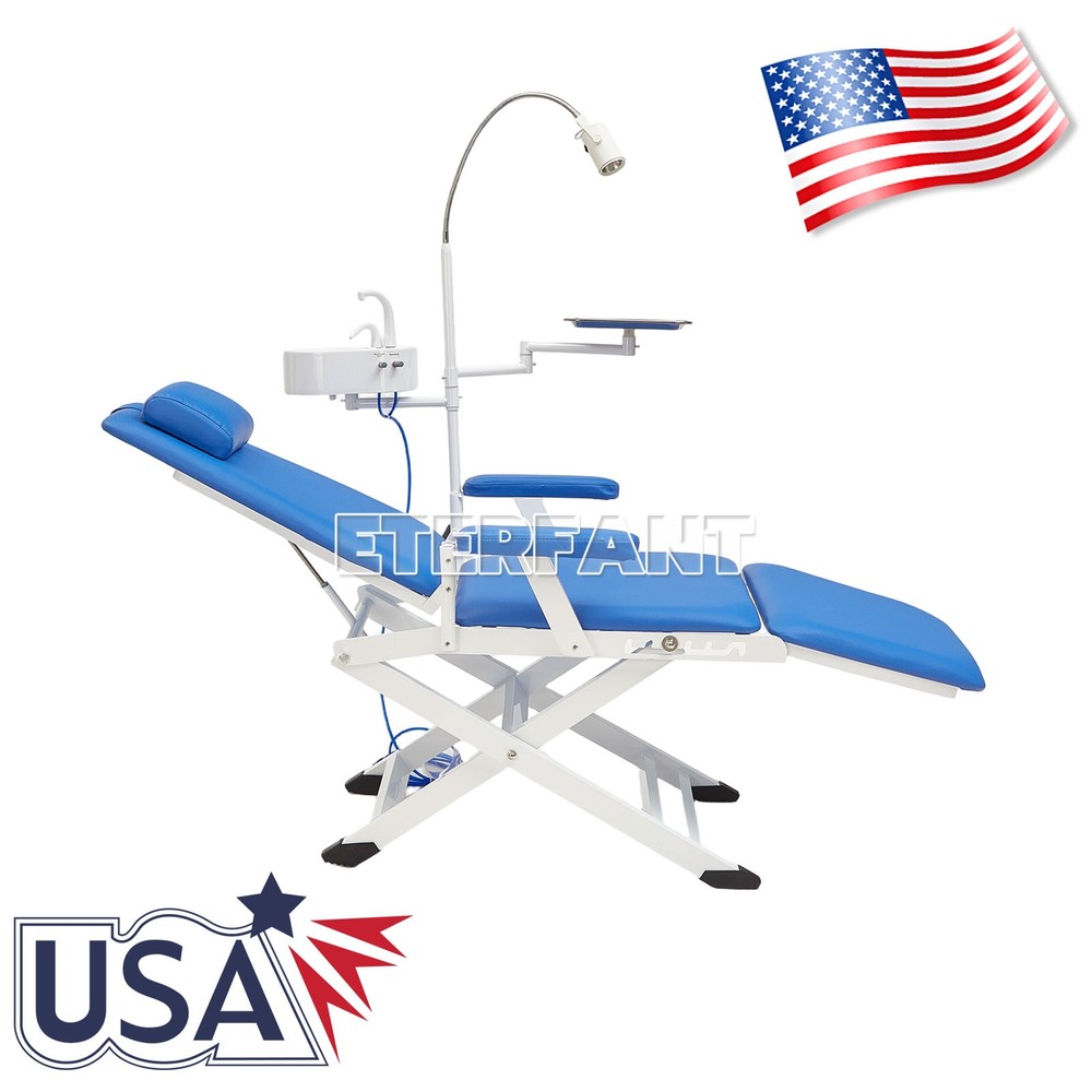 Dental Foldable Portable Folding Chair/Portable Delivery Unit Air Compressor US