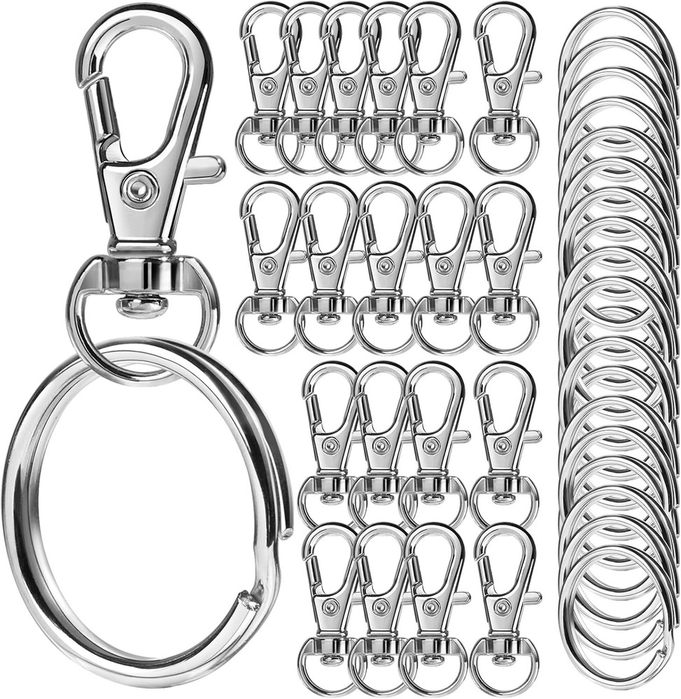 Keychains, Key Rings and Keychain Clip, Key Chain Ring and Key