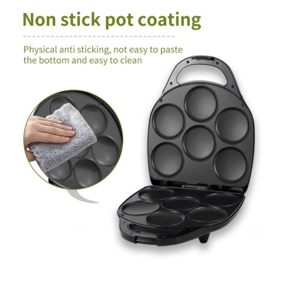 6-hole egg tart machine home automatic temperature control cake breakfast machin
