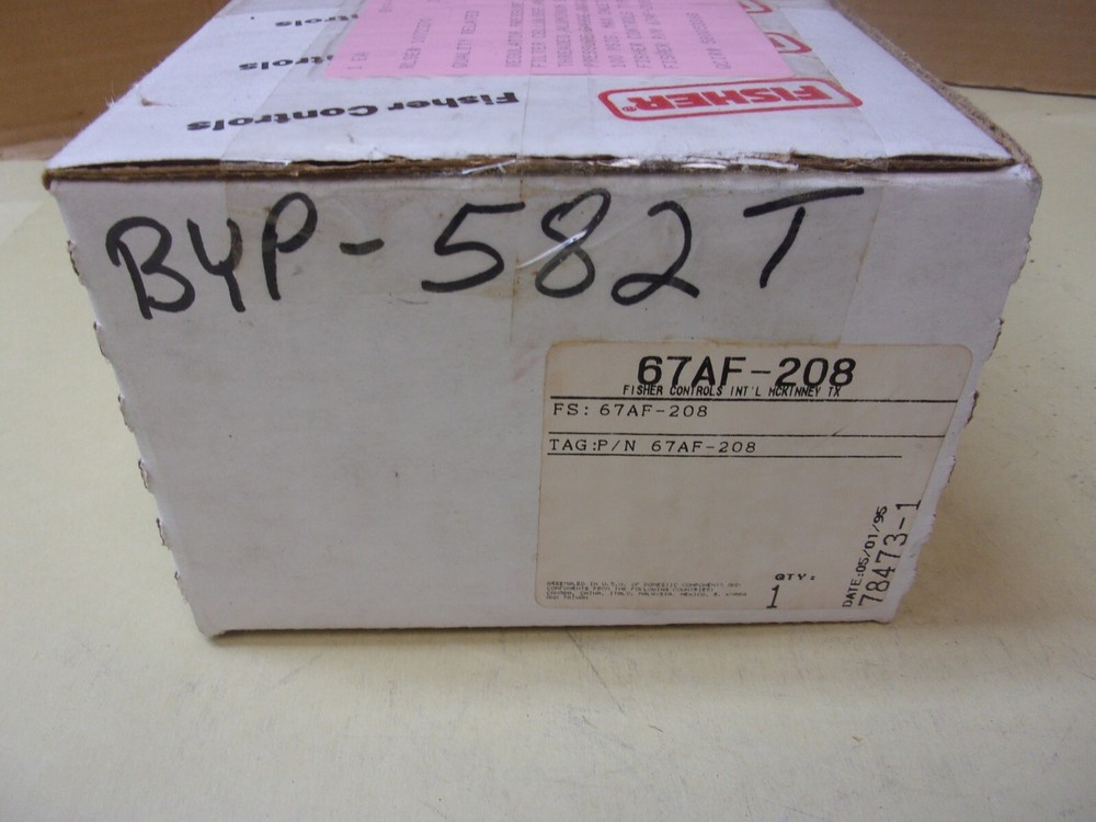 Fisher 67AF-208 Filter Regulator 250 PSI