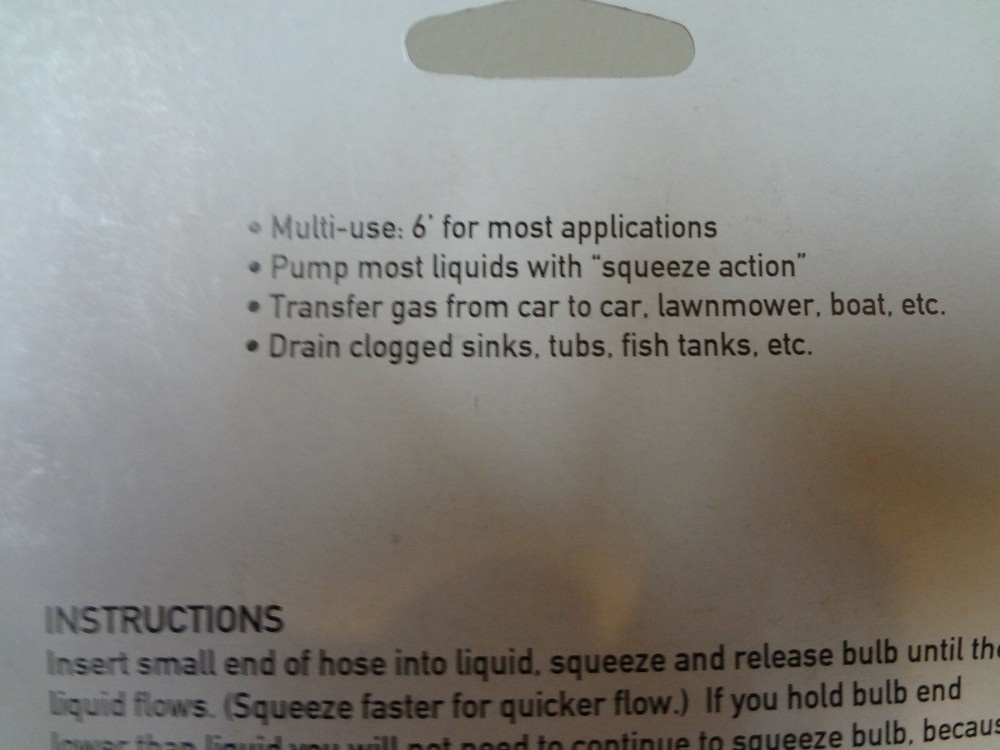 ShopCraft Multi-purpose Siphon Pump #36662