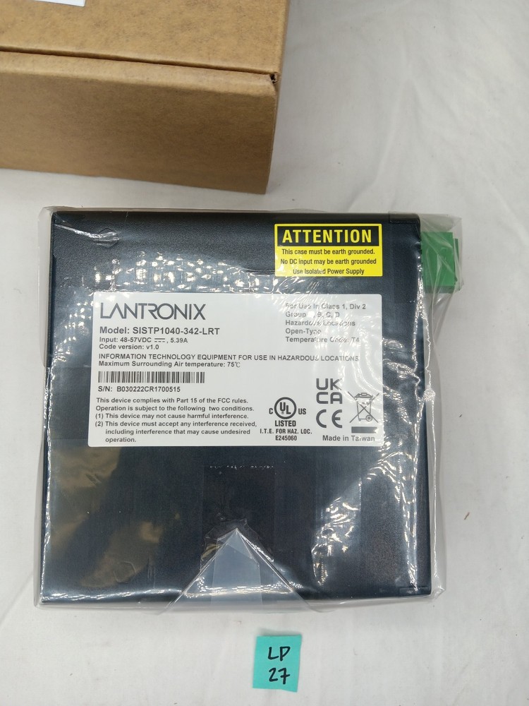 Lantronix SISTP1040-342-LRT Ethernet Switch