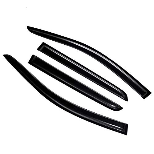 Lightronic Extra Durable Outside-Mount Auto Vent Window Visor, Outside Mount