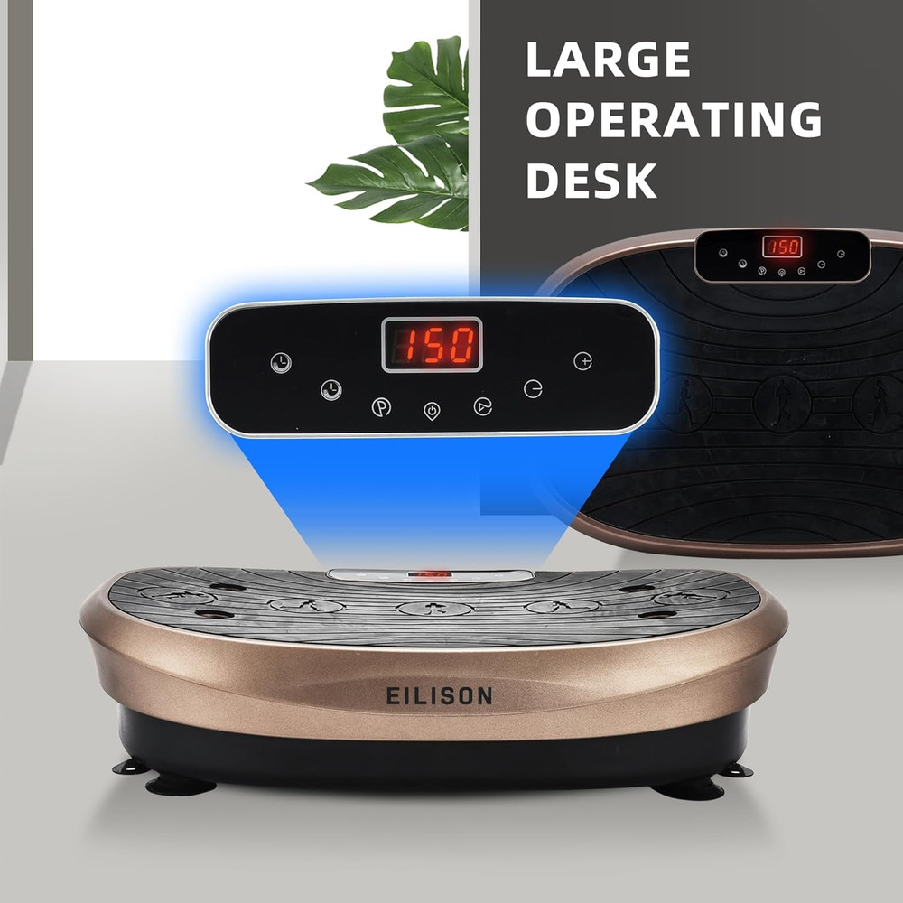 FITABS 3D Vibration Plate Exercise Machine with Seat - Ocsillation, Pulsation +