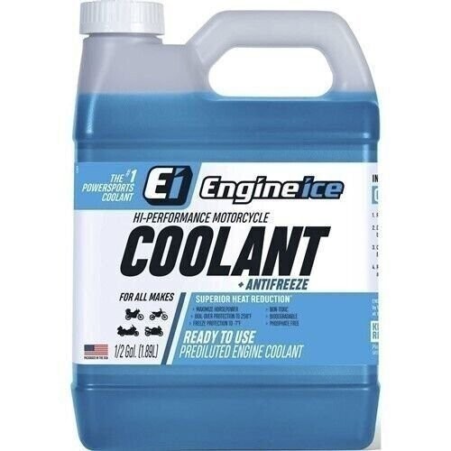 Engine Ice 10850 Hi-Performance Engine Coolant Half Gallon