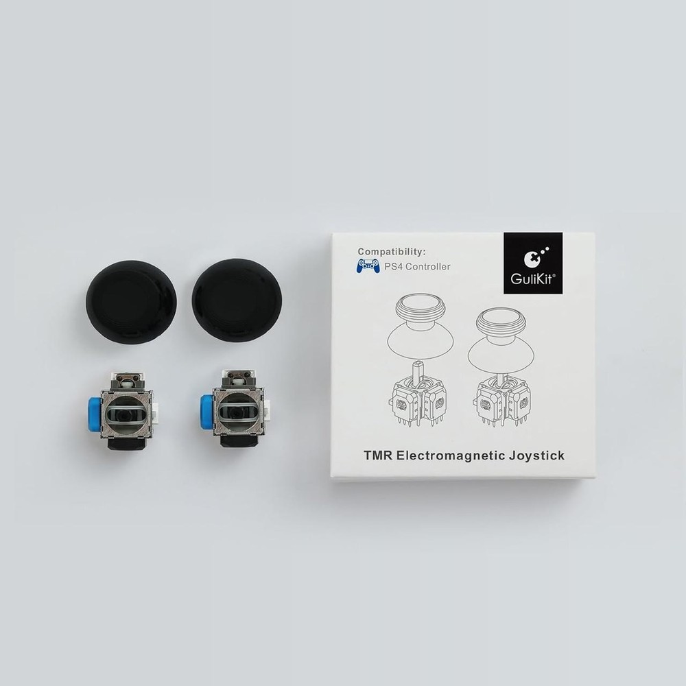 2pcs Gulikit NS51 TMR Thumbstick Modules for PS4 Dualshock controllers (Pair)