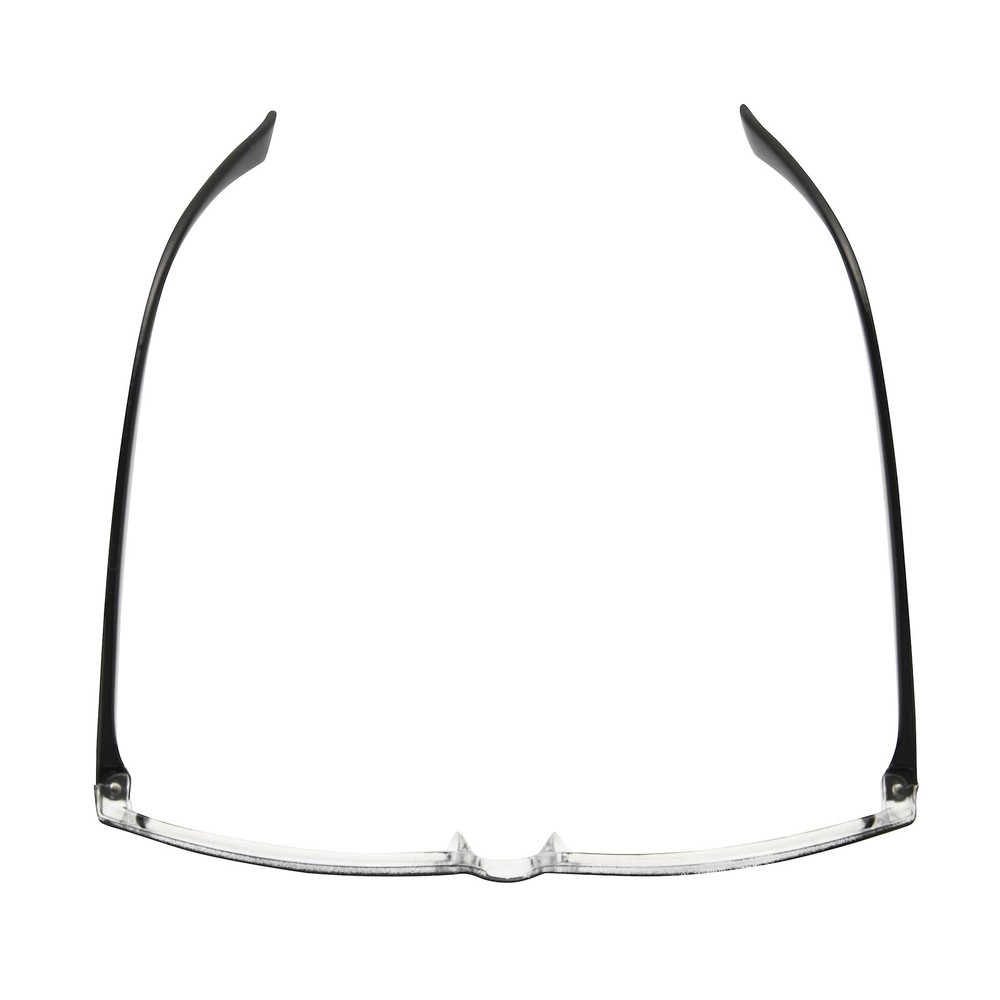 Foster Grant Men's Pete Rectangular Reading Glasses, Black and Brown, 3 Pack,...