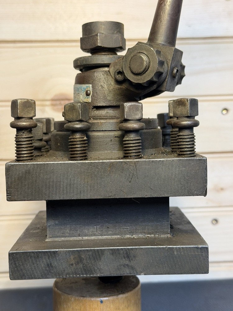 McCrosky Size E 4 1/2” 4 Side Quick Change Lathe Tool Post Machinist Tools