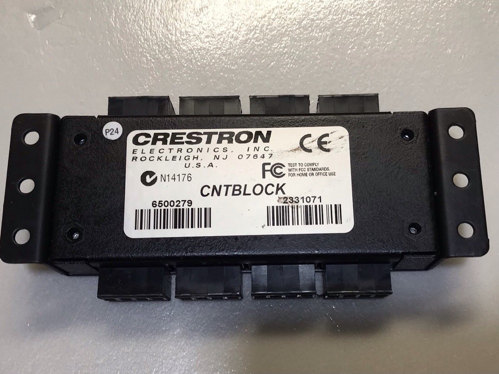 CRESTRON CNTBLOCK DISTRIBUTION BLOCK WPHOENIX CONNECTORS