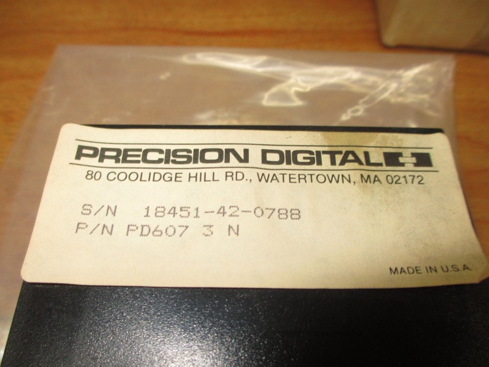 Precision Digital PD607-3-N *NEW* Digital Panel Meter PD6073N