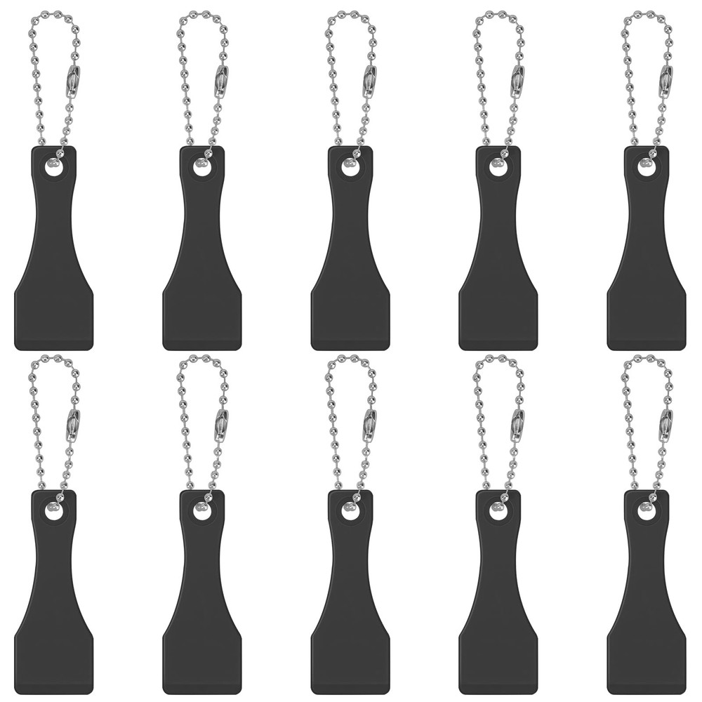 10 Pcs Lottery Ticket Scratcher Scratch Off Tool Plastic Black