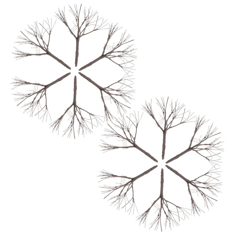 10 Pcs Mini Cherry Blossom Tree Pole Twig Branches for Crafts Artificial Model