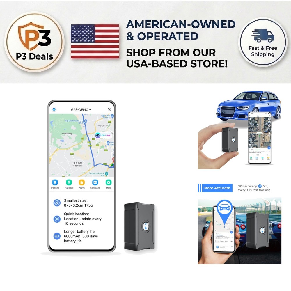 Advanced GPS Tracker with 90 Days Battery Life - Real-Time Tracking Solution