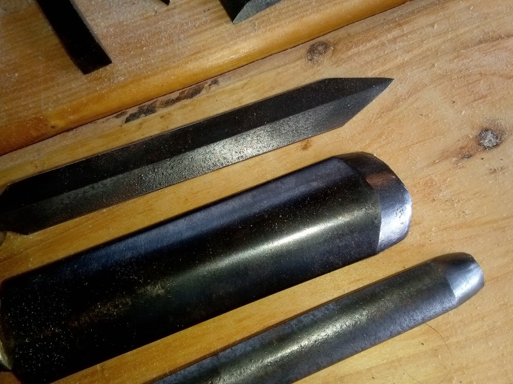 Vintage E A Berg Chisel - Eskilstuna Sweden + other Woodworking tools
